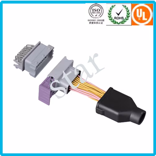 Aftermarket Automotive ECU 55 Pin Female Connector DJ7551-3.5-21