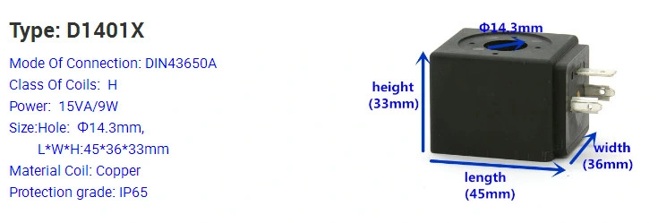 Customized Explosion Proof Pneumatic Hydraulic Solenoid Coil for Solenoid Valve